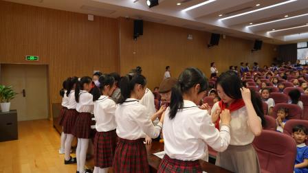 强国少年，时刻准备着——记深圳市翠北实验小学2025级新队员入队仪式