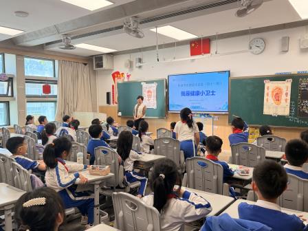  罗湖外语小学携手中医院开展“一班级一中医”主题活动