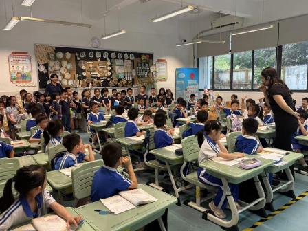 “趣”探小学 ，“幼”见成长——罗湖区爱德堡幼儿园大班小朋友走进深圳市红桂小学参观学习