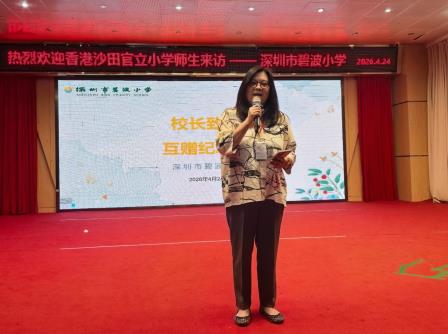 深港少年手牵手 同心共筑友谊桥 —— 碧波小学与香港沙田官立小学开展首次校际交流活动
