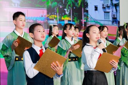 童声诵山海，诗意满梧桐 ——深圳市梧桐小学学子精彩亮相深圳第三届梧桐山诗歌会开幕式