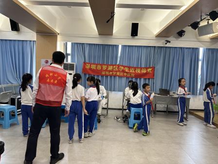 守护“睛”彩视界，共筑健康防线 ——靖轩小学圆满完成春季视力筛查工作