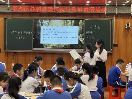破茧视导引方向，聚力赋能促成长——深圳华丽小学迎接罗湖区教科院“破茧”视导教研活动