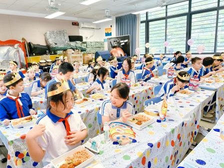 暖心餐食传递校园温情，定制餐盒彰显教育温度——深圳市仙桐实验小学4月生日同学举行集体生日午餐活动