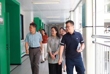 为“德育润心”把脉，助“五育同行”远航 —— 区教育局领导深入罗湖实验学校开展德育专题调研