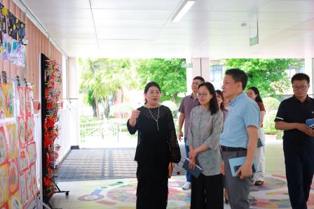 为“德育润心”把脉，助“五育同行”远航 —— 区教育局领导深入罗湖实验学校开展德育专题调研