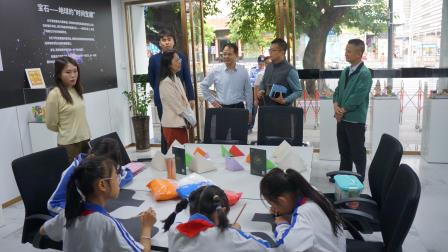 罗湖区领导调研南湖小学：关注粤港澳青少年教育实践基地建设