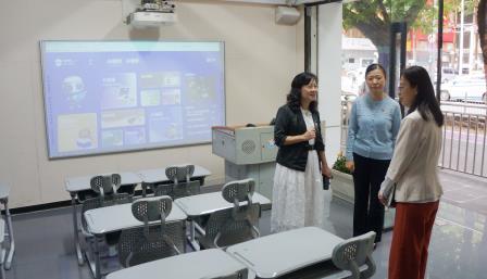 罗湖区领导调研南湖小学：关注粤港澳青少年教育实践基地建设