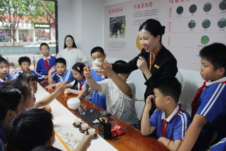  茶韵润童心 雅育传文脉 ——南湖小学“每周半天计划”走进粤港澳青少年爱国主义教育基地