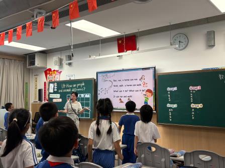 罗湖外语小学“纯真杯”新质课堂教学研讨活动第九周精彩纷呈