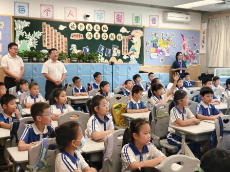 罗湖外语小学联合罗湖区中医院推进中医药文化进校园