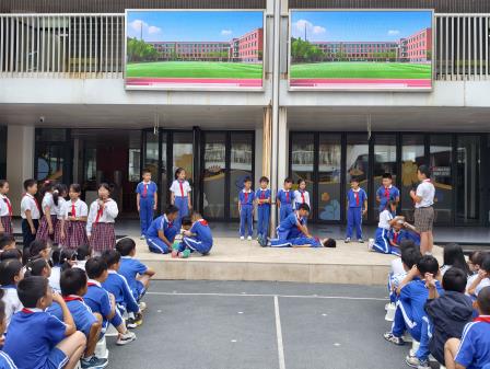 学习防灾知识共创平安校园 ——深圳市翠北实验小学主题升旗仪式(第十一周)