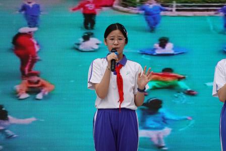 美育润心田 盛典启华章——深圳市布心小学举行主题升旗仪式暨校园艺术节启动仪式