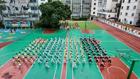 活力绽放展风采 童心飞扬向未来——深圳市螺岭外国语实验学校成功举办一二年级广播体操比赛