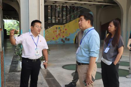 罗湖外语小学迎来香港蝴蝶保育专家团共探生态蝶育校园建设