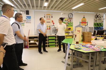 鲁深交流促创新，智慧教育共赋能——山东潍坊市教育局访问团到水田小学交流考察