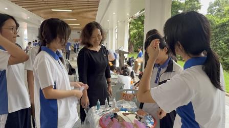 流动美术馆绽校园，凸面镜上绘青春——翠园文锦中学举办第三十五届校园文化艺术节之“画开”创艺活动
