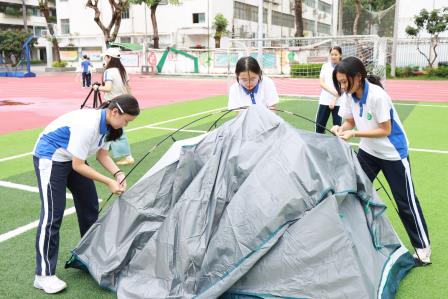 帐下巧手竞风采，以劳润心促成长——翠园文锦中学举办第三十五届校园文化艺术节之“帐筑”创艺活动