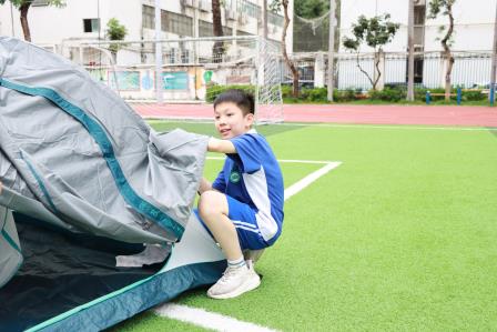 帐下巧手竞风采，以劳润心促成长——翠园文锦中学举办第三十五届校园文化艺术节之“帐筑”创艺活动