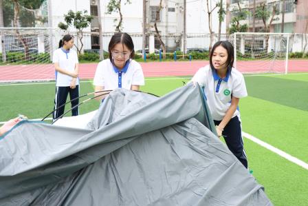 帐下巧手竞风采，以劳润心促成长——翠园文锦中学举办第三十五届校园文化艺术节之“帐筑”创艺活动