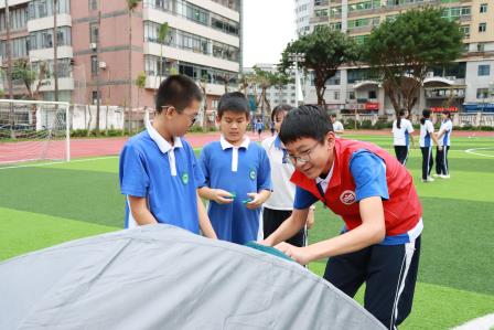 帐下巧手竞风采，以劳润心促成长——翠园文锦中学举办第三十五届校园文化艺术节之“帐筑”创艺活动