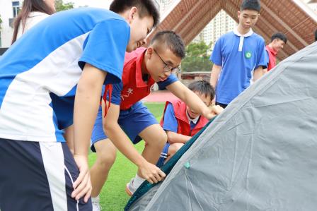 帐下巧手竞风采，以劳润心促成长——翠园文锦中学举办第三十五届校园文化艺术节之“帐筑”创艺活动