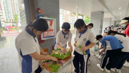 流动美术馆绽校园，凸面镜上绘青春——翠园文锦中学举办第三十五届校园文化艺术节之“画开”创艺活动