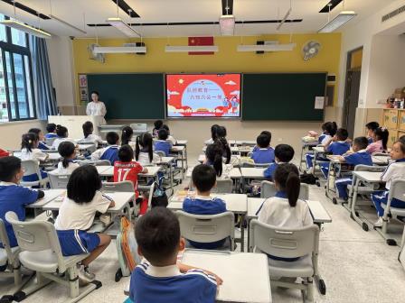 党建引领筑初心 红领巾逐梦向未来 —— 翠园东晓创新学校举行仪式一年级首批少先队员入队