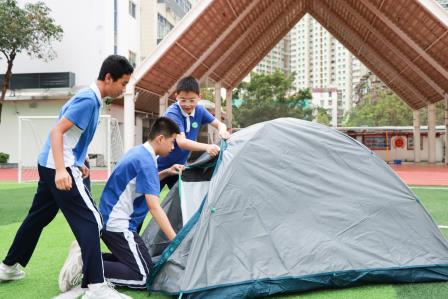 帐下巧手竞风采，以劳润心促成长——翠园文锦中学举办第三十五届校园文化艺术节之“帐筑”创艺活动