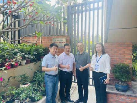 罗湖区中医院郭春江书记莅临罗湖外语小学调研中医药进校园项目