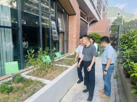 罗湖区中医院郭春江书记莅临罗湖外语小学调研中医药进校园项目