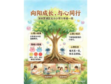 从心出发，温暖同行——北斗小学2026年“5·25”心理健康月活动总结