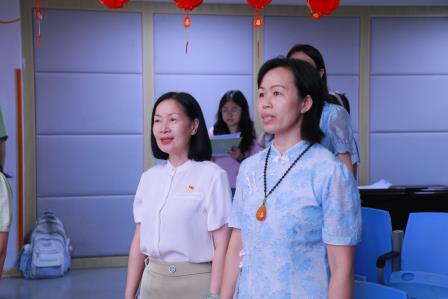 墨香伴成长 欢歌送祝福——深圳市仙桐实验小学举行毕业季主题升旗仪式