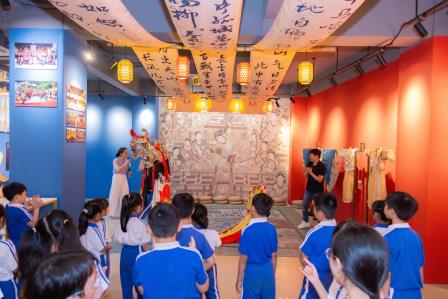非遗薪火润校园，双师共育启新篇——深圳市水库小学敦煌诗艺馆开启文化传承首课