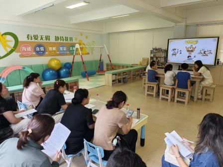 融合同行，共促成长——豫甘两地融合教育骨干教师莅临深圳市滨河小学参访交流