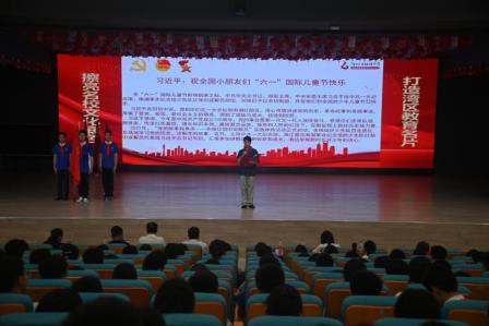 赓续青春荣光 蓄力决胜期末 ——深圳市桂园中学2024级少先队员离队仪式暨入团仪式圆满举行