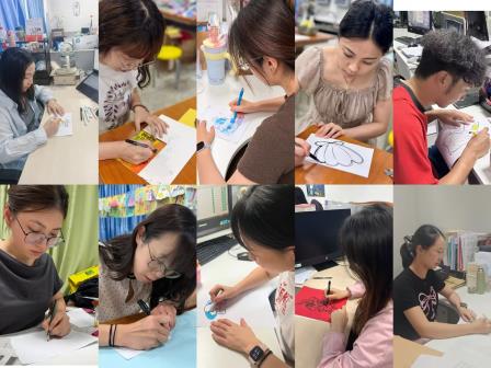 妙手绘色展风采 和美生长润童心 ——翠竹外国语实验学校青年教师简笔画展示活动圆满举行