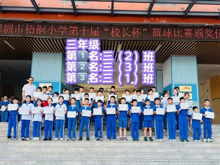 迎“篮”而上，逐梦赛场 ——深圳市梧桐小学第十届“校长杯”校园篮球赛圆满落幕