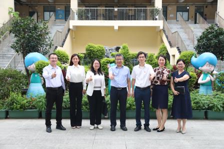 罗湖区教育局局长高延勇带队调研罗湖教科院附属学校中考保障及新校区建设工作