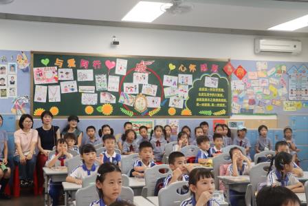  罗湖外语小学迎来维君汇卓能幼儿园萌娃探校