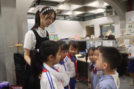  罗湖外语小学迎来维君汇卓能幼儿园萌娃探校