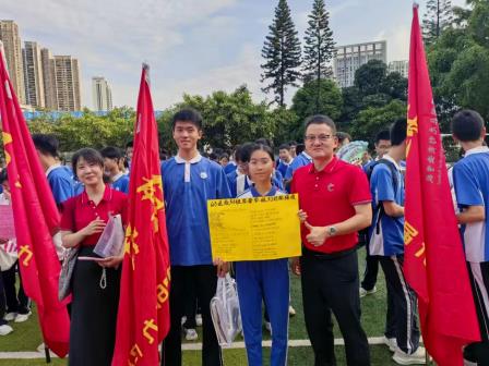 薪火传期许，初心护梦想 ——龙创实验学校温情护航中考学子出征