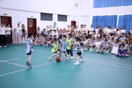 校际联动促衔接，热血赛场助成长——翠竹水贝学校与水贝幼儿园开展幼小衔接活动