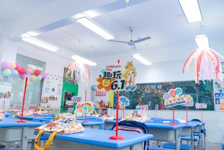 缤纷童趣满校园，快乐游园庆六一——太白实验学校开展六一趣味游园活动