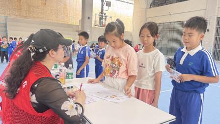 罗湖外语小学开展一二年级核心素养趣味闯关游园活动