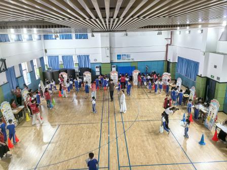 趣闯素养乐园   助力幸福成长——深圳市向西小学开展一、二年级幸福成长学科素养游园活动