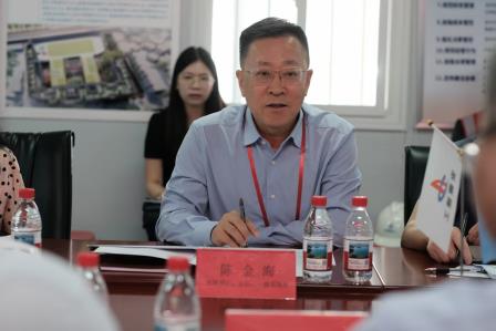 督进度  解堵点  促提质： 罗湖区人大常委会党组书记、主任、一级巡视员陈金海率队调研、督导红桂中学改扩建工程项目