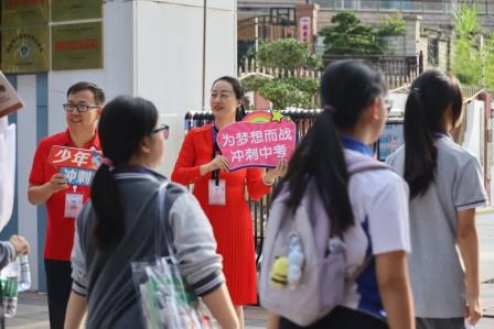 飞机起飞！梦想冲天！——2026深圳中考大望学校考点顺利开考