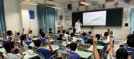 拒绝烟草诱惑。守护健康青春——大望学校开展控烟禁烟主题科普进校园活动