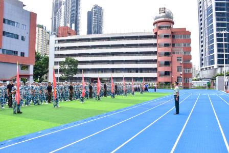 铸国防之魂 燃少年之志——深圳北理莫斯科大学附属布心中学初一年级开展国防教育实践活动